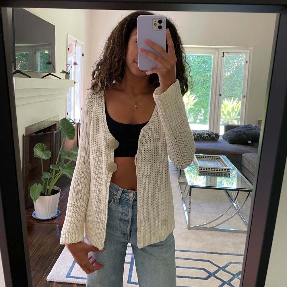 White sweater